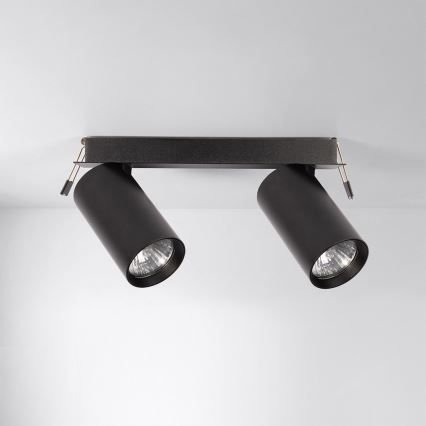 Brilagi - Podhledové svítidlo SELE 2xGU10/30W/230V černá