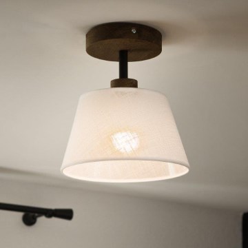 Brilagi - Přisazený lustr ANTHONY 1xE14/60W/230V dub ořech/bílá