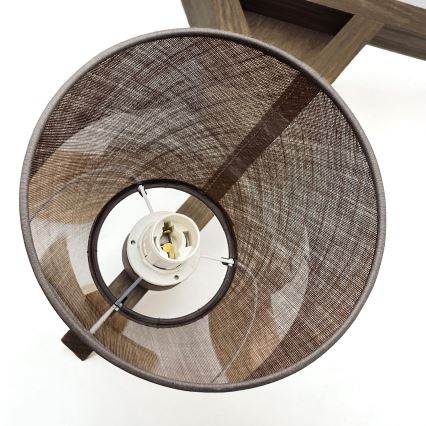 Brilagi - Přisazený lustr ANTHONY 3xE14/40W/230V dub ořech/hnědá