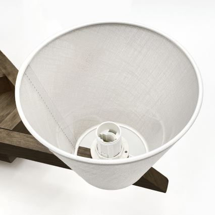 Brilagi - Přisazený lustr ANTHONY 5xE14/40W/230V dub ořech