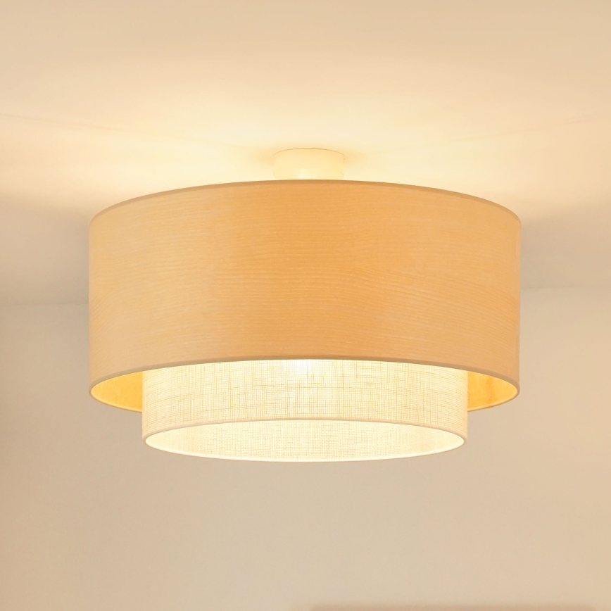 Brilagi - Přisazený lustr ARIZONA BOHO 1xE27/15W/230V pr. 60 cm béžová