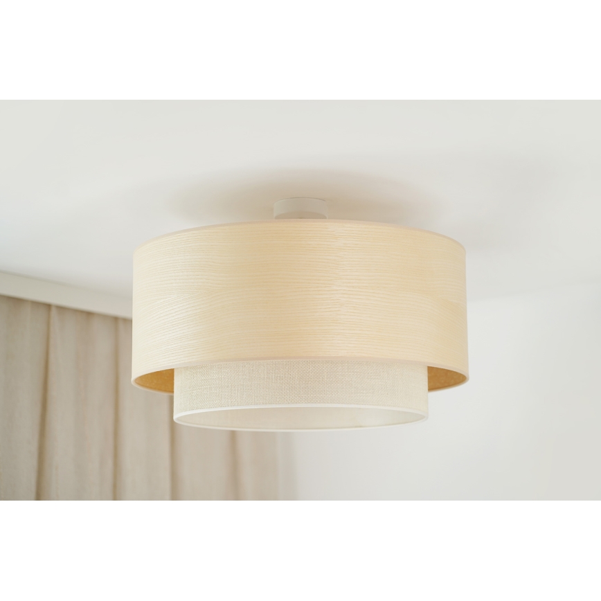 Brilagi - Přisazený lustr ARIZONA BOHO 1xE27/15W/230V pr. 60 cm béžová