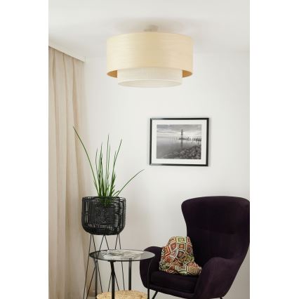 Brilagi - Přisazený lustr ARIZONA BOHO 1xE27/15W/230V pr. 60 cm béžová