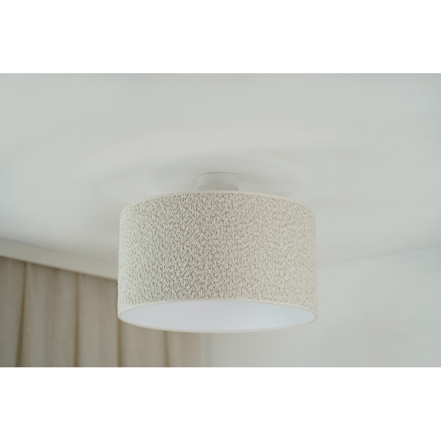 Brilagi - Přisazený lustr BOUCLE ROLLER 1xE27/15W/230V pr. 45 cm krémová