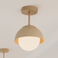BRILAGI - Přisazený lustr COSMO 1xE27/60W/230V béžová/zlatá