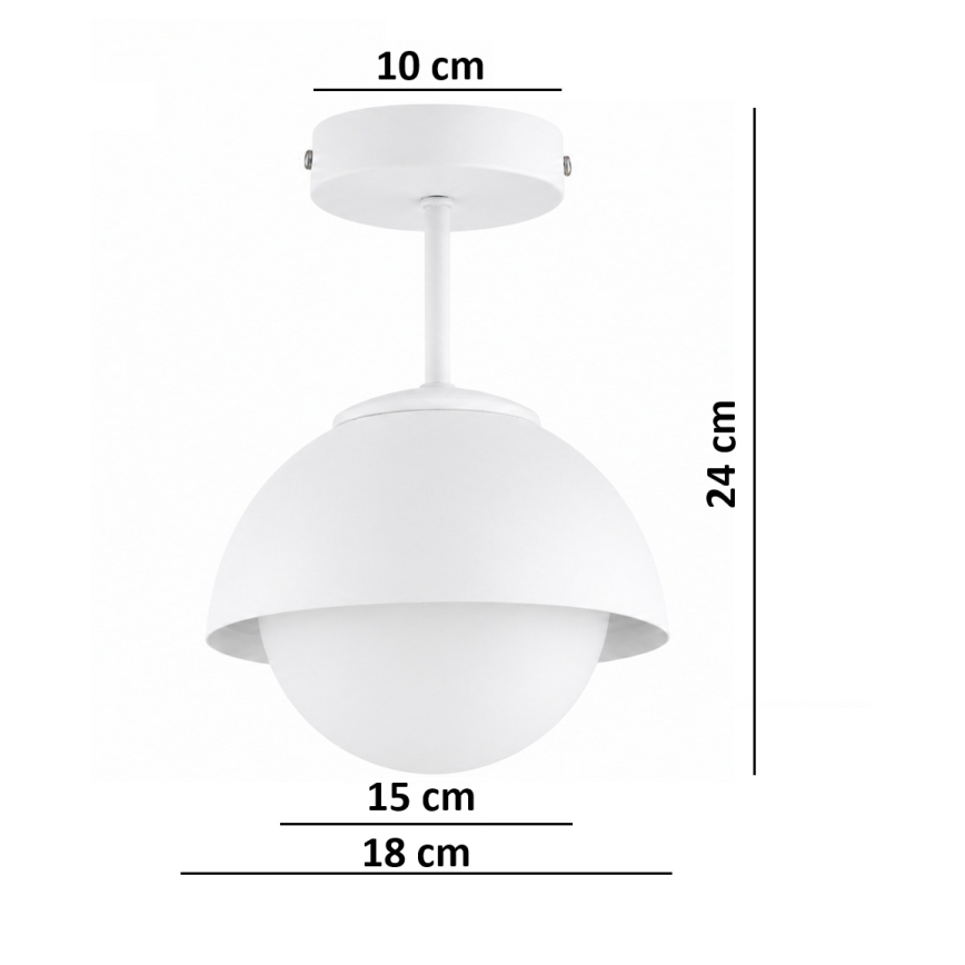 BRILAGI - Přisazený lustr COSMO 1xE27/60W/230V bílá/zlatá