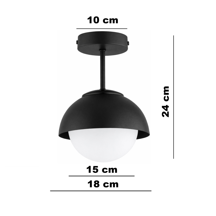 BRILAGI - Přisazený lustr COSMO 1xE27/60W/230V černá