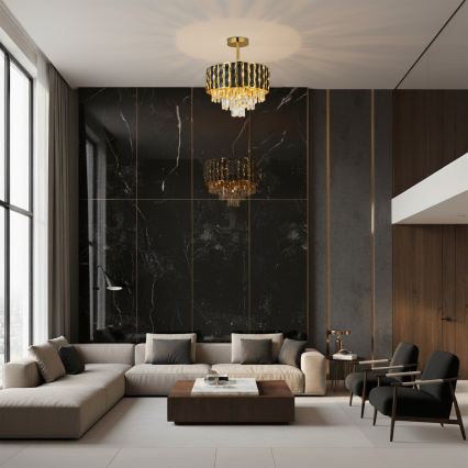 Brilagi - Přisazený lustr CRISTAL 5xE14/40W/230V pr. 38 cm