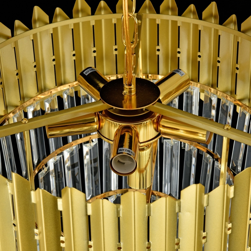 Brilagi - Přisazený lustr CRISTAL 5xE14/40W/230V pr. 43 cm