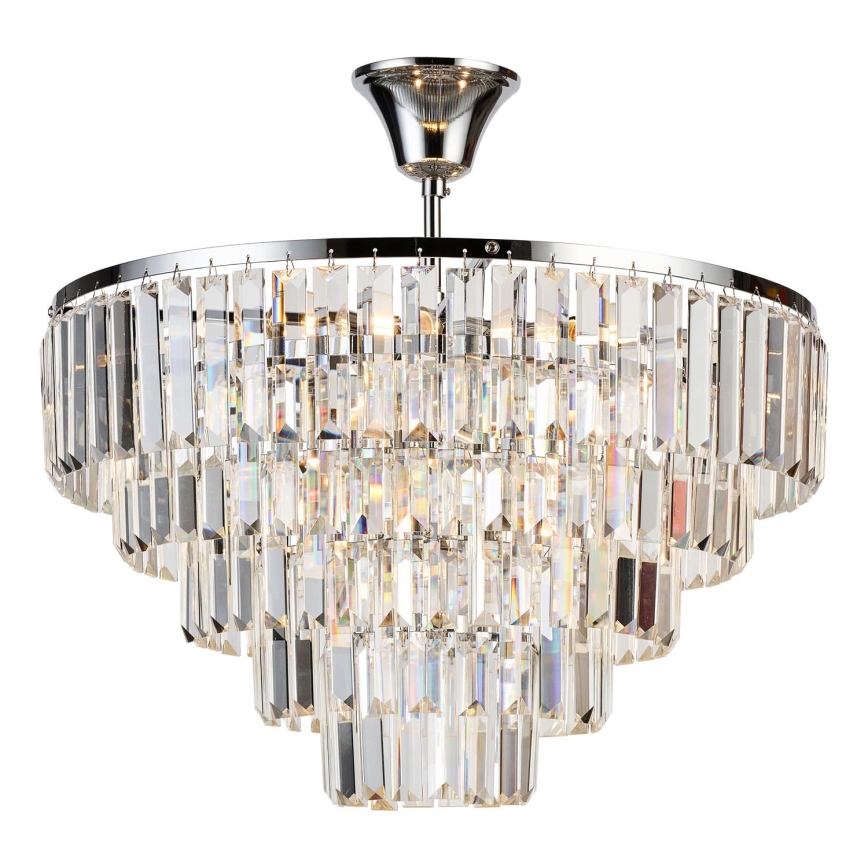 Brilagi - Přisazený lustr CRYSTAL 5xE14/40W/230V lesklý chrom