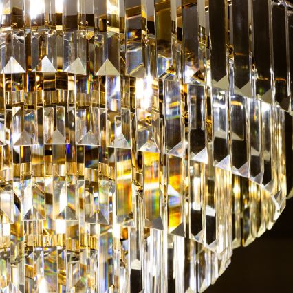 Brilagi - Přisazený lustr CRYSTAL 5xE14/40W/230V zlatá