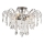 Brilagi - Přisazený lustr CRYSTAL 6xE14/60W/230V lesklý chrom