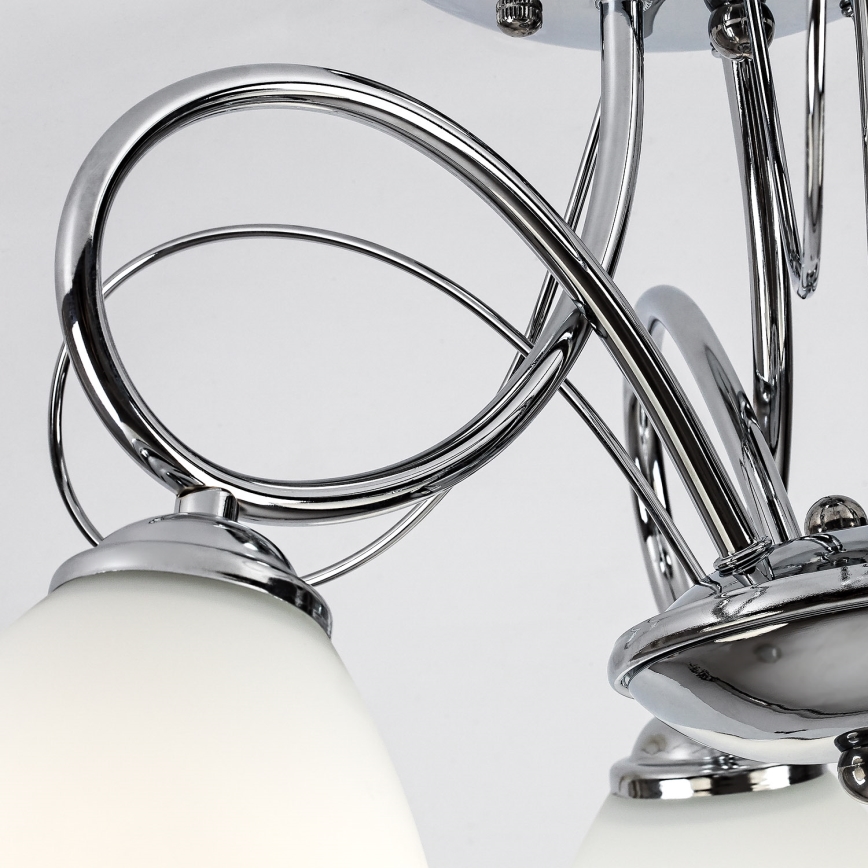 Brilagi - Přisazený lustr FRED 3xE27/60W/230V pr. 59 cm lesklý chrom