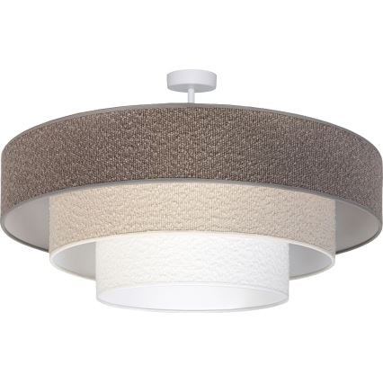 BRILAGI - Přisazený lustr LUNETA 3xE27/60W/230V pr. 80 cm šedá/krémová/bílá