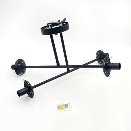 Brilagi - Přisazený lustr MALIVA 4xE14/15W/230V černá/čirá