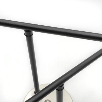 Brilagi - Přisazený lustr MALIVA 4xE14/15W/230V matný chrom/kouřová