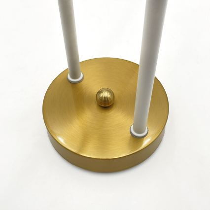 Brilagi - Přisazený lustr MALIVA 4xE14/15W/230V zlatá/bílá