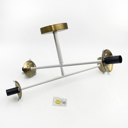 Brilagi - Přisazený lustr MALIVA 4xE14/15W/230V zlatá/bílá