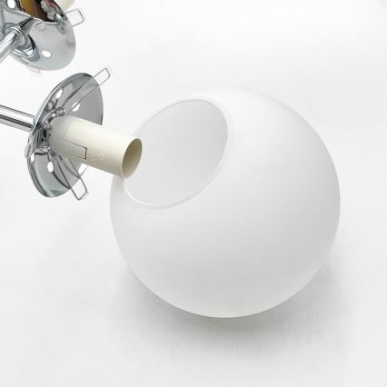 Brilagi - Přisazený lustr MALONY 4xE14/20W/230V lesklý chrom