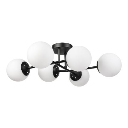 Brilagi - Přisazený lustr MALONY 6xE14/20W/230V černá