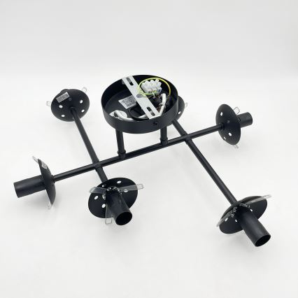 Brilagi - Přisazený lustr MALONY 6xE14/20W/230V černá
