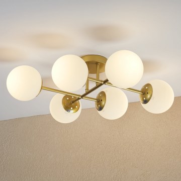 Brilagi - Přisazený lustr MALONY 6xE14/20W/230V zlatá