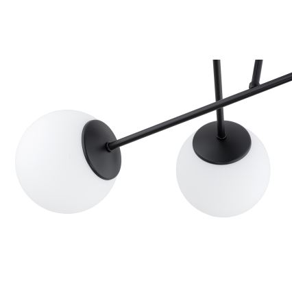 Brilagi - Přisazený lustr MILO 6xE27/60W/230V černá