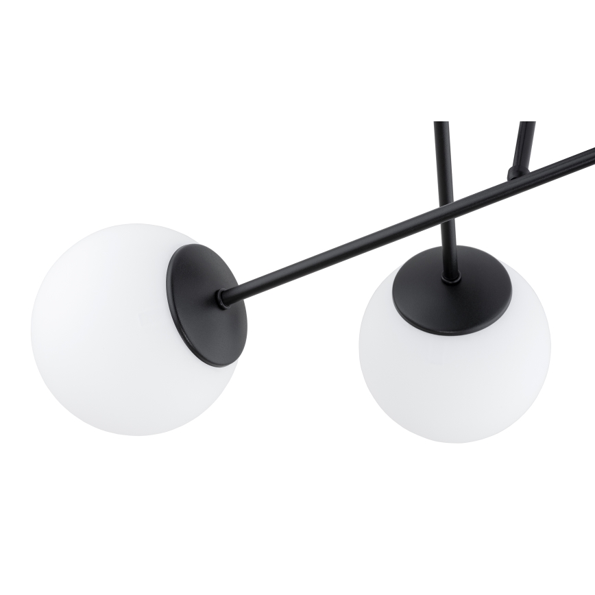 Brilagi - Přisazený lustr MILO 6xE27/60W/230V černá