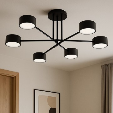 Brilagi - Přisazený lustr MONO 6xGX53/12W/230V černá