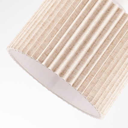 Brilagi - Přisazený lustr NORDIC WAVE 1xE27/15W/230V pr. 32 cm len/bílá