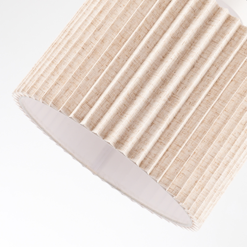 Brilagi - Přisazený lustr NORDIC WAVE 1xE27/15W/230V pr. 32 cm len/bílá