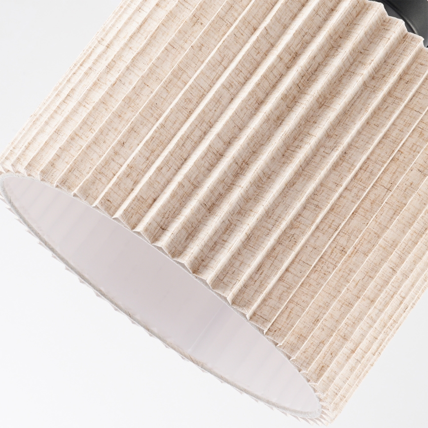 Brilagi - Přisazený lustr NORDIC WAVE 1xE27/15W/230V pr. 32 cm len/černá