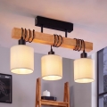 Brilagi - Přisazený lustr NUBILA 3xE27/60W/230V borovice/krémová