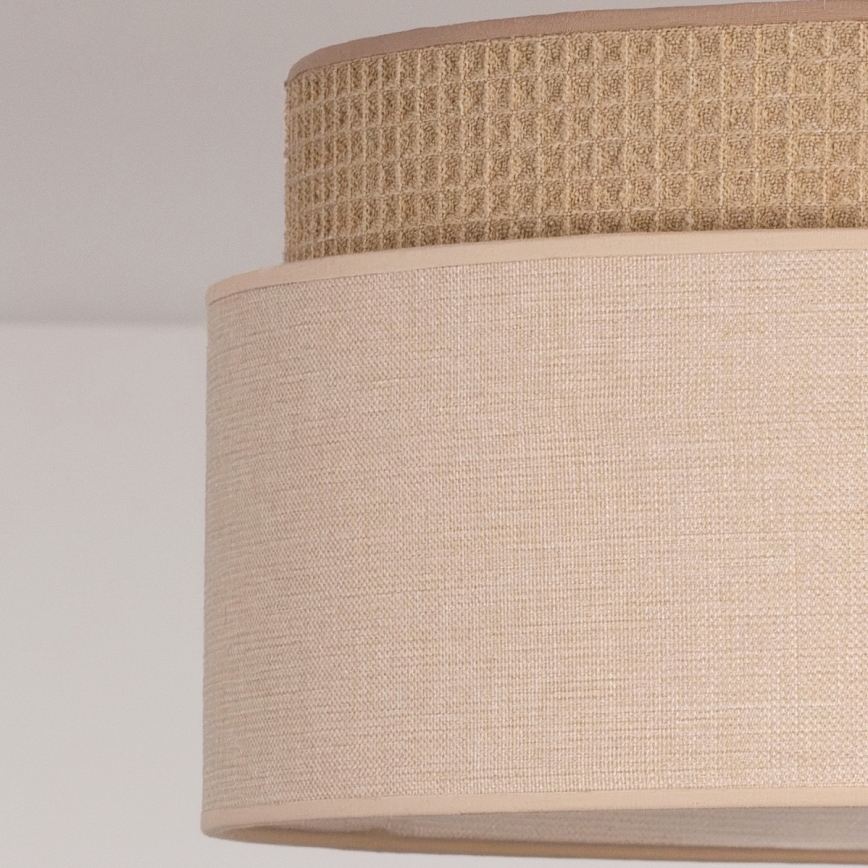 Brilagi - Přisazený lustr PADOVA 1xE27/60W/230V pr. 40 cm béžová