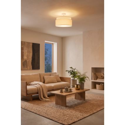 Brilagi - Přisazený lustr PADOVA 1xE27/60W/230V pr. 40 cm krémová