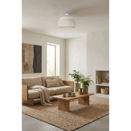Brilagi - Přisazený lustr PADOVA 1xE27/60W/230V pr. 40 cm krémová