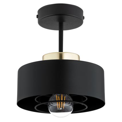 Brilagi - Přisazený lustr SPRING 1xE27/60W/230V černá/zlatá