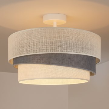 Brilagi - Přisazený lustr TRIO 1xE27/60W/230V pr. 40 cm krémová/šedá
