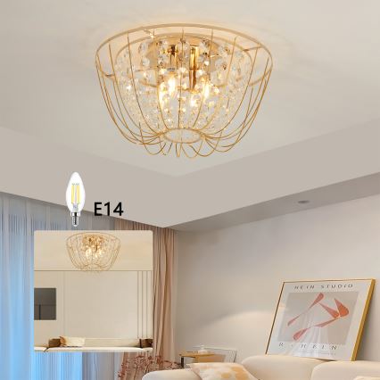 Brilagi - Přisazený lustr VASTERAS 4xE14/40W/230V pr. 45 cm