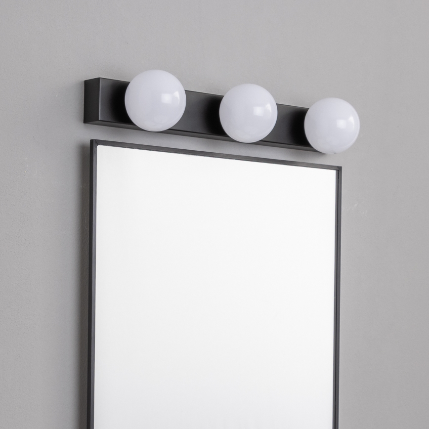 BRILAGI - SADA 2x LED Koupelnové nástěnné svítidlo HOLLYWOOD 3xLED/3W/230V 39 cm IP44 černá