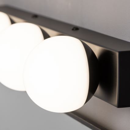 BRILAGI - SADA 2x LED Koupelnové nástěnné svítidlo HOLLYWOOD 3xLED/3W/230V 39 cm IP44 černá