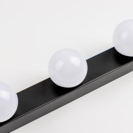 BRILAGI - SADA 2x LED Koupelnové nástěnné svítidlo HOLLYWOOD 3xLED/3W/230V 39 cm IP44 černá