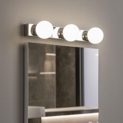 BRILAGI - SADA 2x LED Koupelnové nástěnné svítidlo HOLLYWOOD 3xLED/3W/230V 39 cm IP44 lesklý chrom