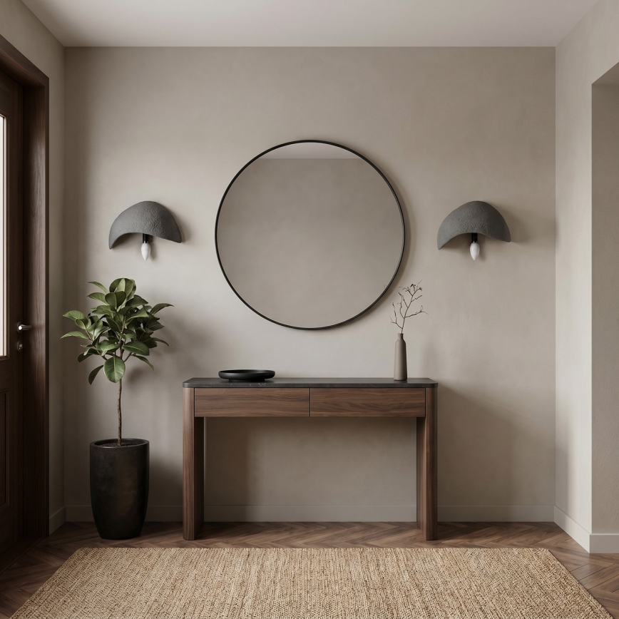 Brilagi - SADA 2x Nástěnné svítidlo WABI SABI 1xE14/40W/230V šedá