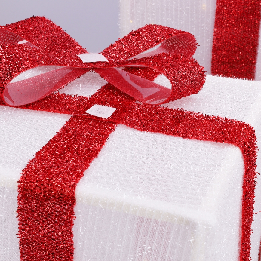 Brilagi - SADA 3x LED Venkovní vánoční dekorace LED/2,6W/3xAA IP44 dárky