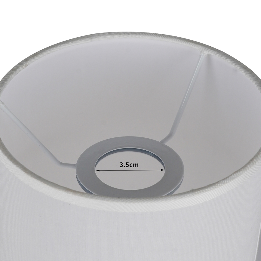 Brilagi - Stínidlo ke stolní lampě TABLON E27 pr. 14 cm bílá