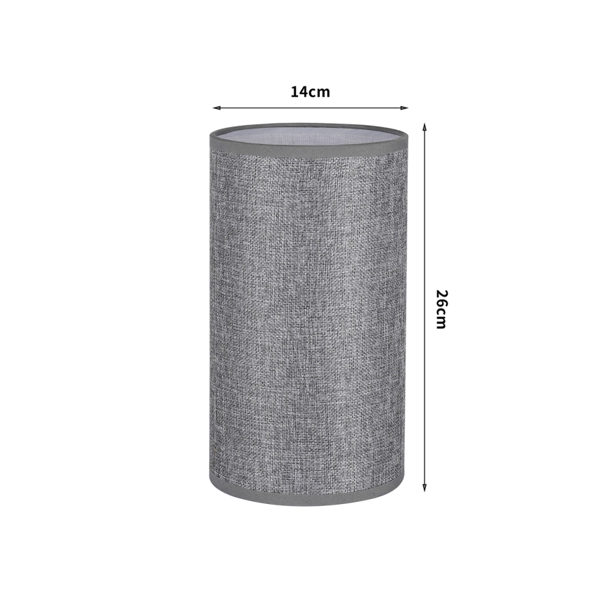 Brilagi - Stínidlo ke stolní lampě TABLON E27 pr. 14 cm šedá