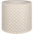 Brilagi - Stínidlo univerzální BOBO E27 pr. 15 cm béžová/puntíky