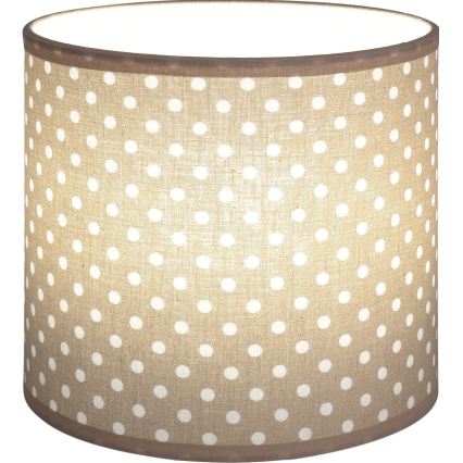 Brilagi - Stínidlo univerzální BOBO E27 pr. 15 cm béžová/puntíky