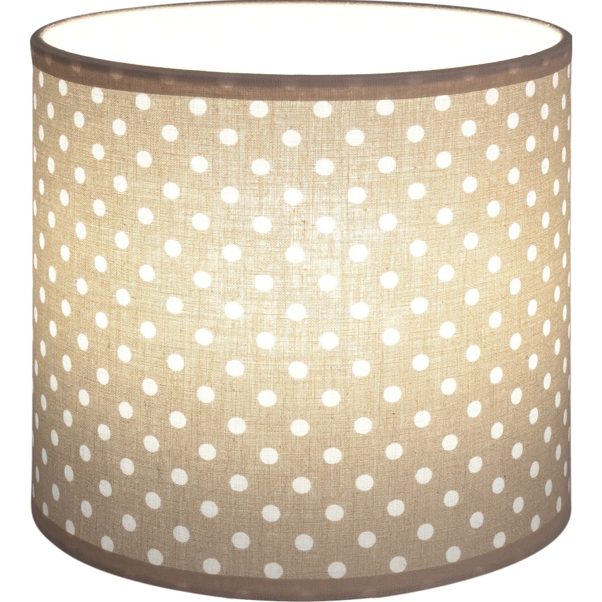 Brilagi - Stínidlo univerzální BOBO E27 pr. 15 cm béžová/puntíky